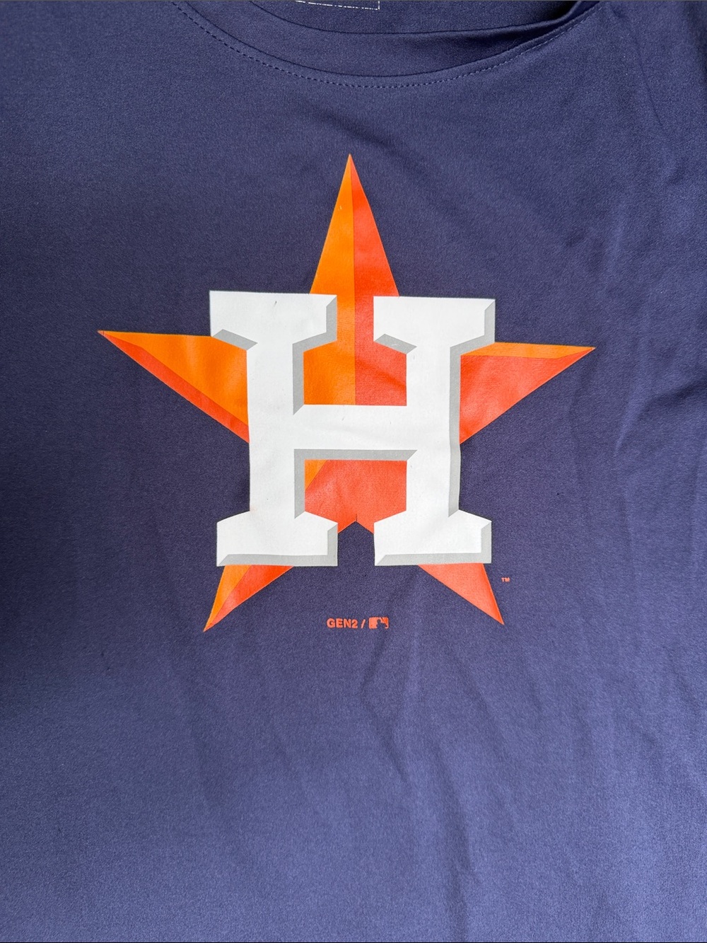 Houston Astros Navy Graphic Tee